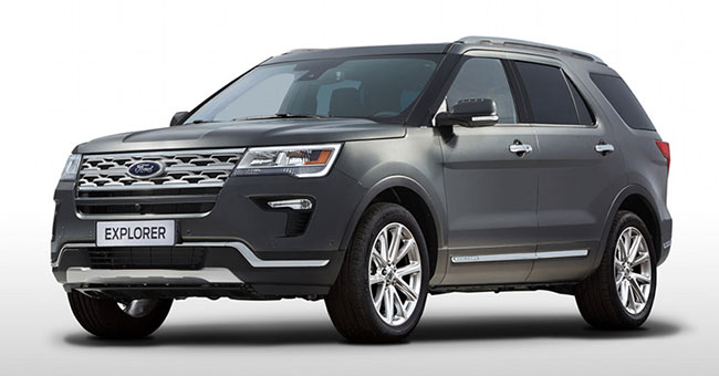 продажи рестайлингового внедорожника Ford