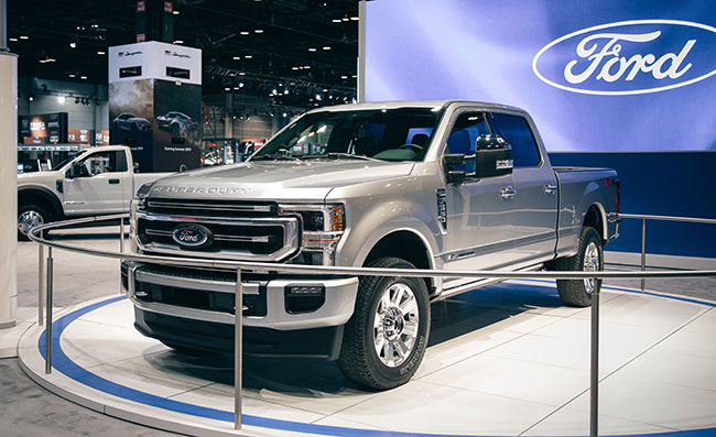 новый 7,3-литровый бензиновый двигатель V8 для Ford F-Series