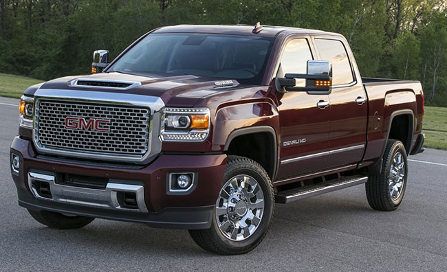 GM с 6,6 литровым дизельным двигателем V8 Duramax