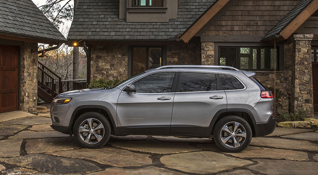 рестайлинговый Jeep Cherokee