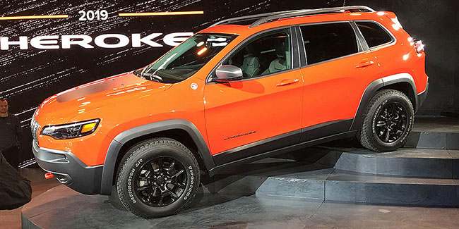 рестайлинговый внедорожник Jeep Cherokee