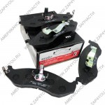 Колодки тормозные передние Jeep Wrangler (1991–1995) | Джип Вранглер арт. HP1011, 05191955AA, ZX477