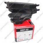 Колодки тормозные дисковые передние Dodge Caravan (2001–2007) 080702
