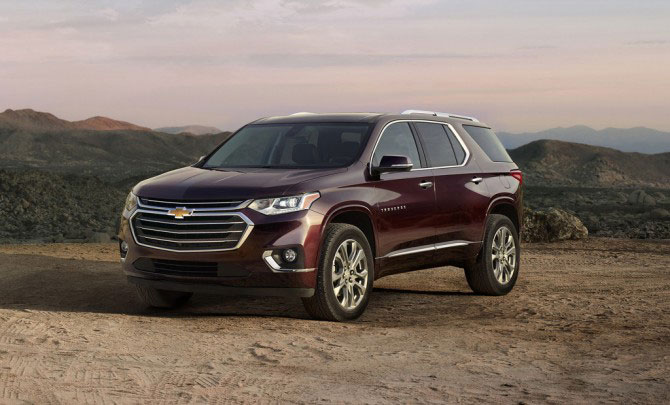 Chevrolet Traverse второго поколения